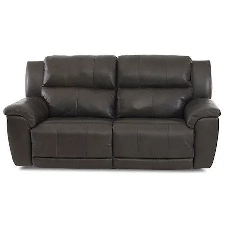 Power Two Seat Reclining Sofa with Power Headrests & Lumbar and USB Ports